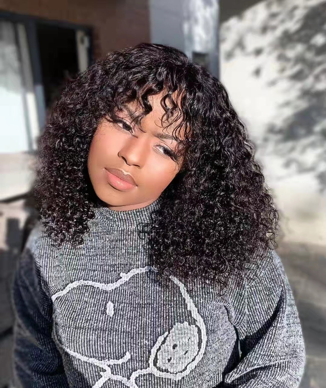 Super Natural Bob Curly Wig