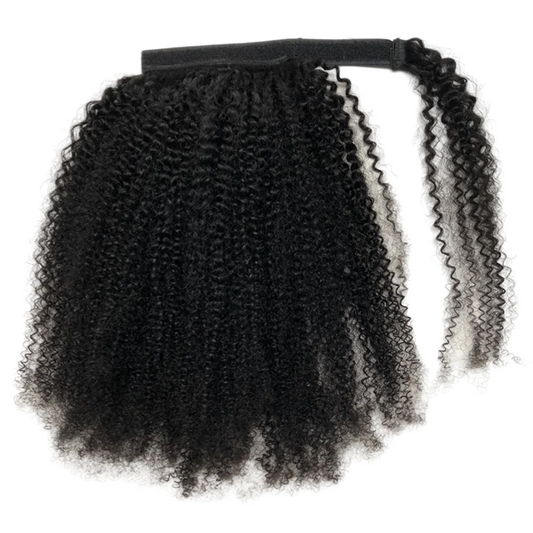 Virgin Human Hair Kinky Curl Ponytail Easy to Wear UC094