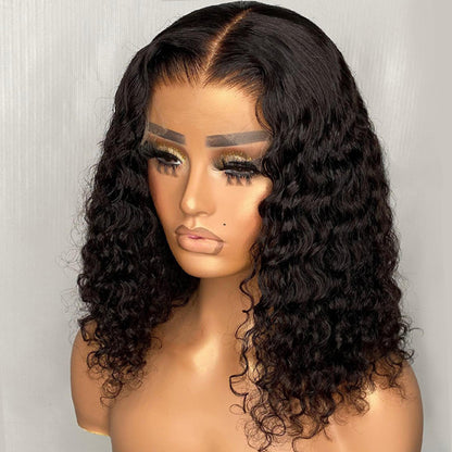 Water Wave 4x4 HD Lace Closure Wig 100% Human Hair  UC003