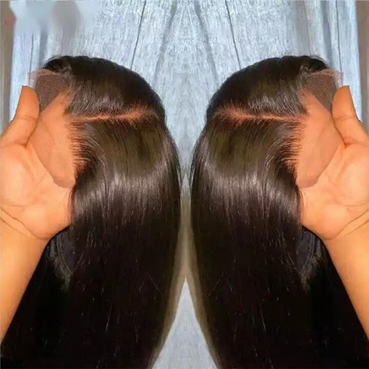 Silky Straight Glueless 5x5 Closure Undetectable HD Lace Long Wig UC015