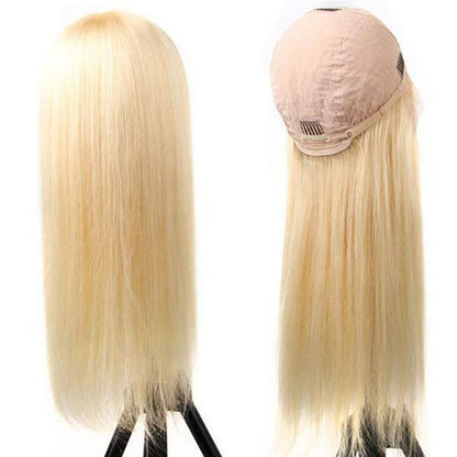 613 Blonde Brazilian Straight 4×4 Lace Closure Wig 100% Human Hair UC052