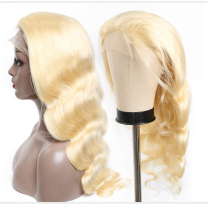 613 Blonde Glueless Lace Front Wigs Vietnam Virgin Hair Straight/Body Wave UC050