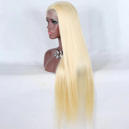 613 Blonde Glueless Lace Front Wigs Vietnam Virgin Hair Straight/Body Wave UC050