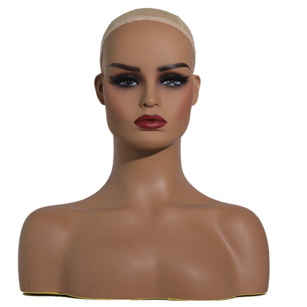 Factory Price Wholesale Realistic Mannequin Head for Wig Display DC487