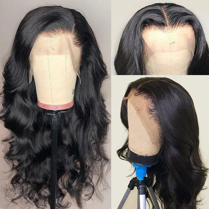 Body Wave 13x4 Frontal Undetectable  Lace Long Wig 100% Human Hair UC008