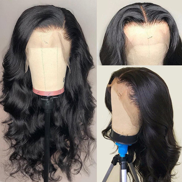 360 Lace Pre-Plucked Long Wig 100% Human Hair (Body Wave / Straight) UC027