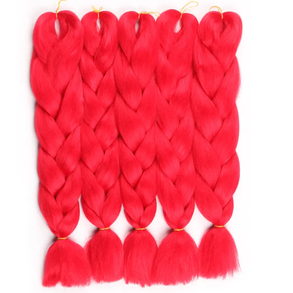 100g 24inch Extensions  Ombre Pre Stretched Jumbo Braid Synthetic Braiding Hair UC057