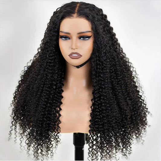 Curly Wig Wear & Go Glueless Wigs Pre Cut 5x5 4x4 HD Lace Closure Human Hair Wigs Beginner Friendly UC089